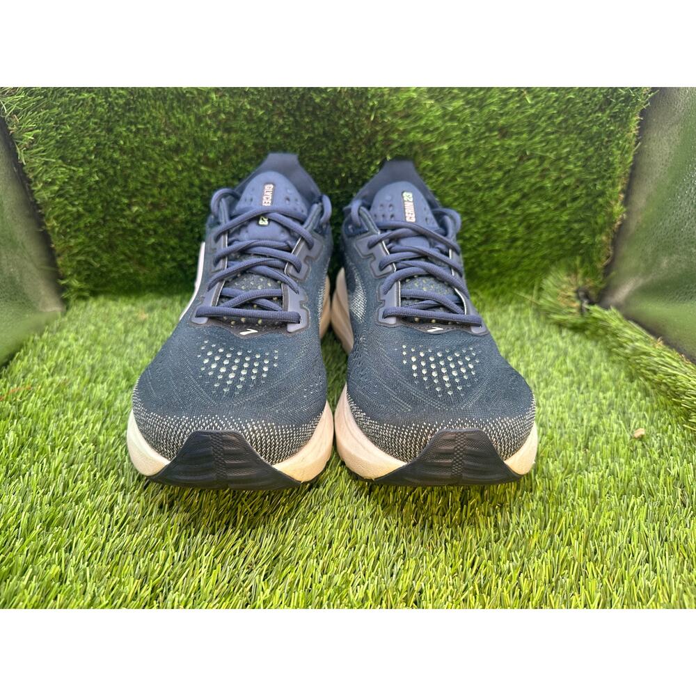 Brooks Glycerin 23 1204651D453 Athletic Sneaker Women's 10.5D Blue Knit Running - Picture 4 of 15